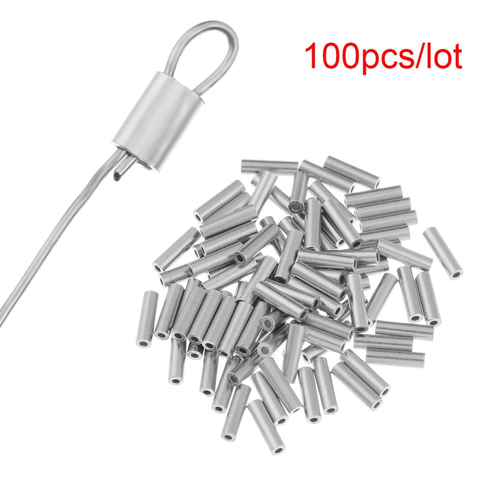 Fishing Equipment On Sale - 100 sztuk/partia 0.8mm/1.0mm/1.2mm/1.4mm/1.6mm/1.8mm okrągła rura z