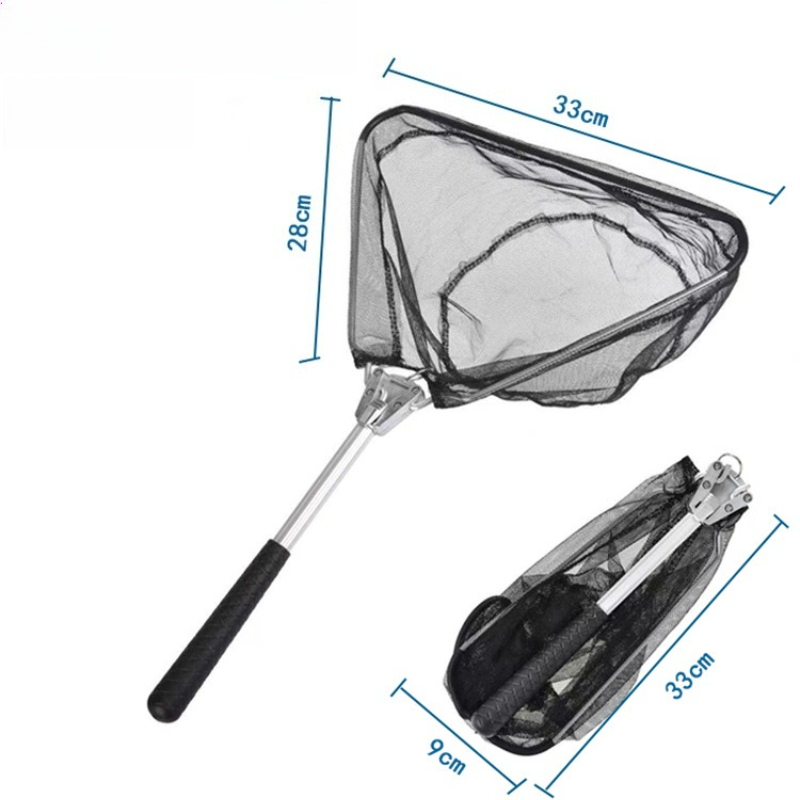 Fishing Equipment Net - 1 ZESTAW Premium Aluminiowa Trójkątna Mini