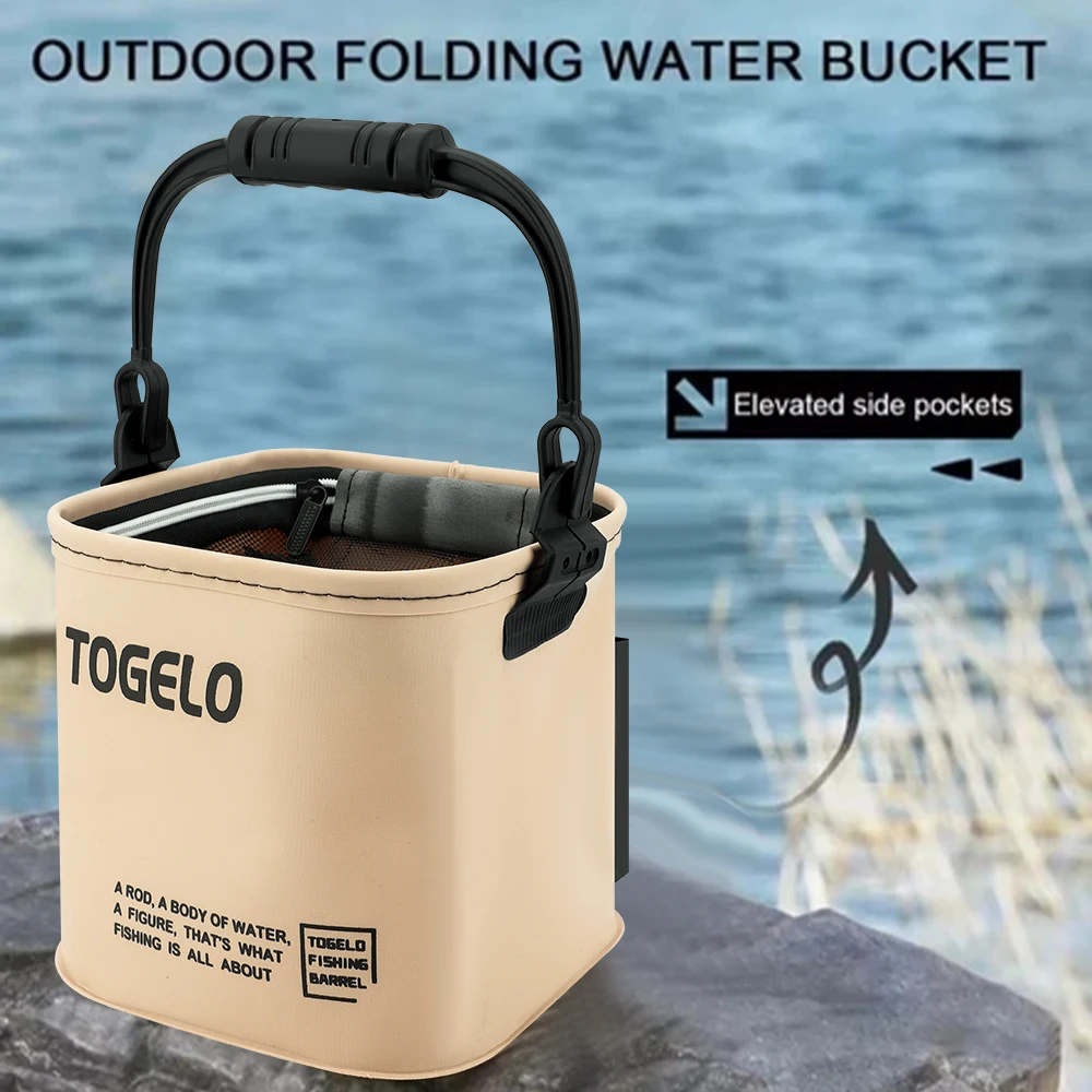 Składane i przenośne wiadro wę – Fishing Equipment Net recenzja i cena