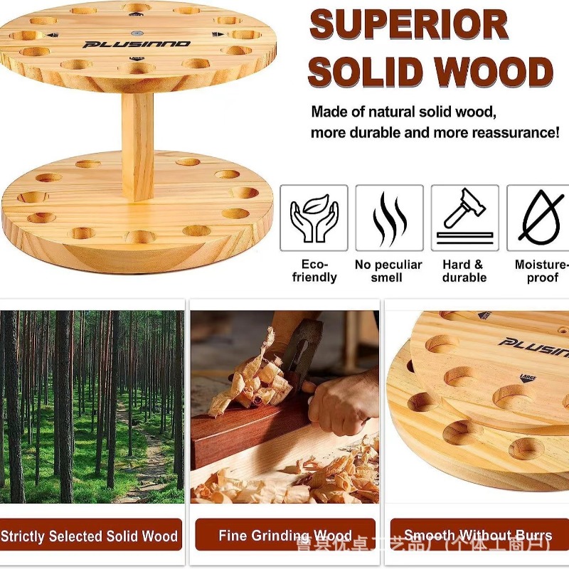 Okrągły, obrotowy stojak na wę – Fishing Equipment Holder recenzja i cena