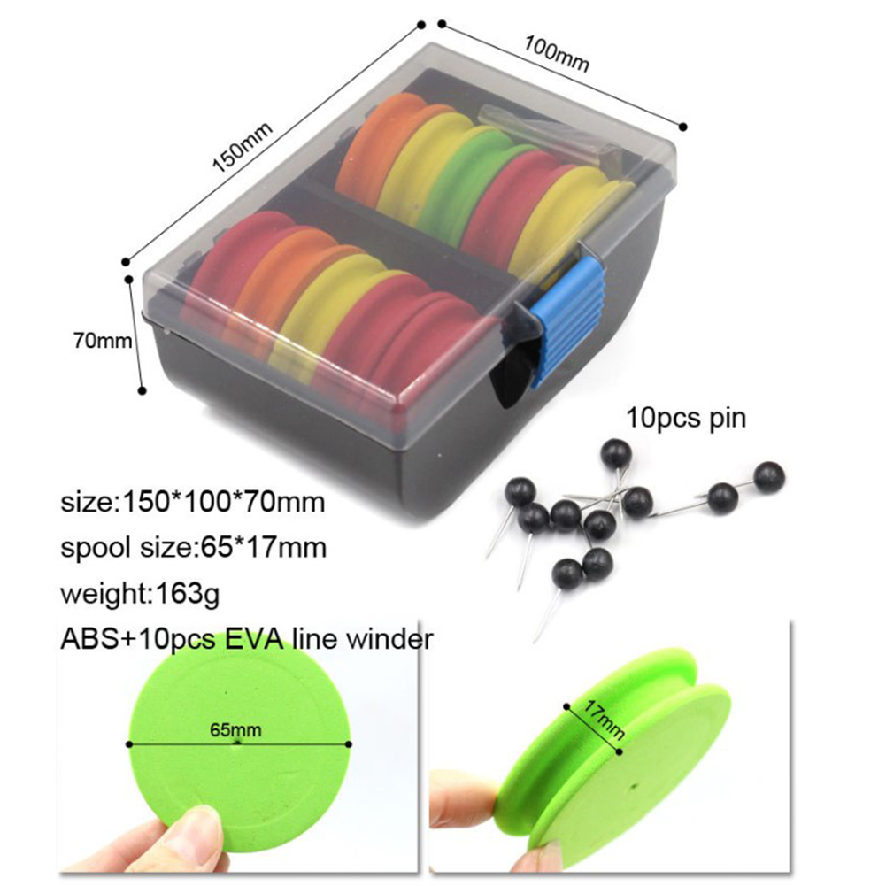 10Pcs/Box X Eva Foam Rig Winde – Fishing Equipment On Sale recenzja i cena