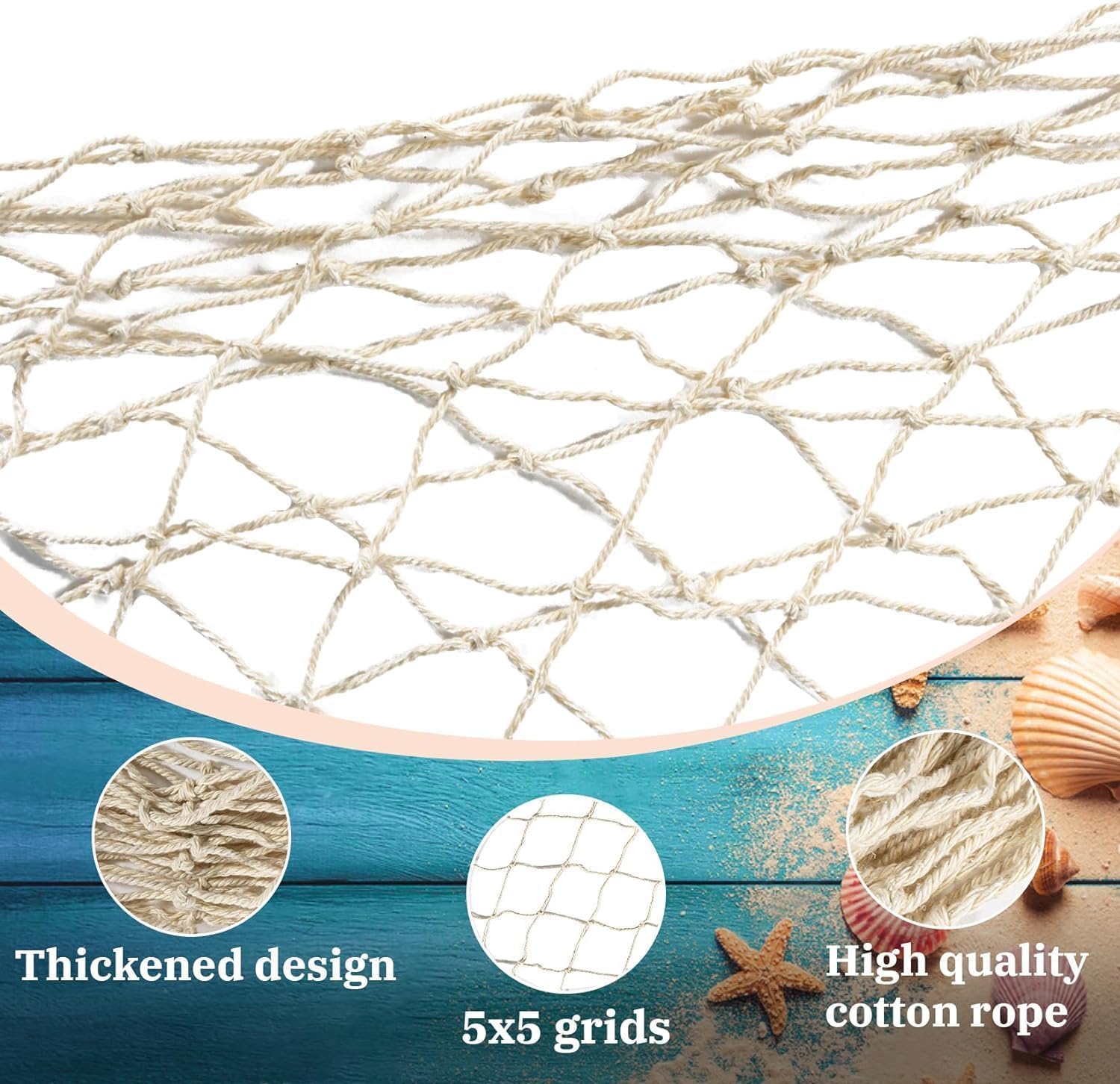 Dekoracje z siatki rybackiej n – Fishing Equipment Net recenzja i cena