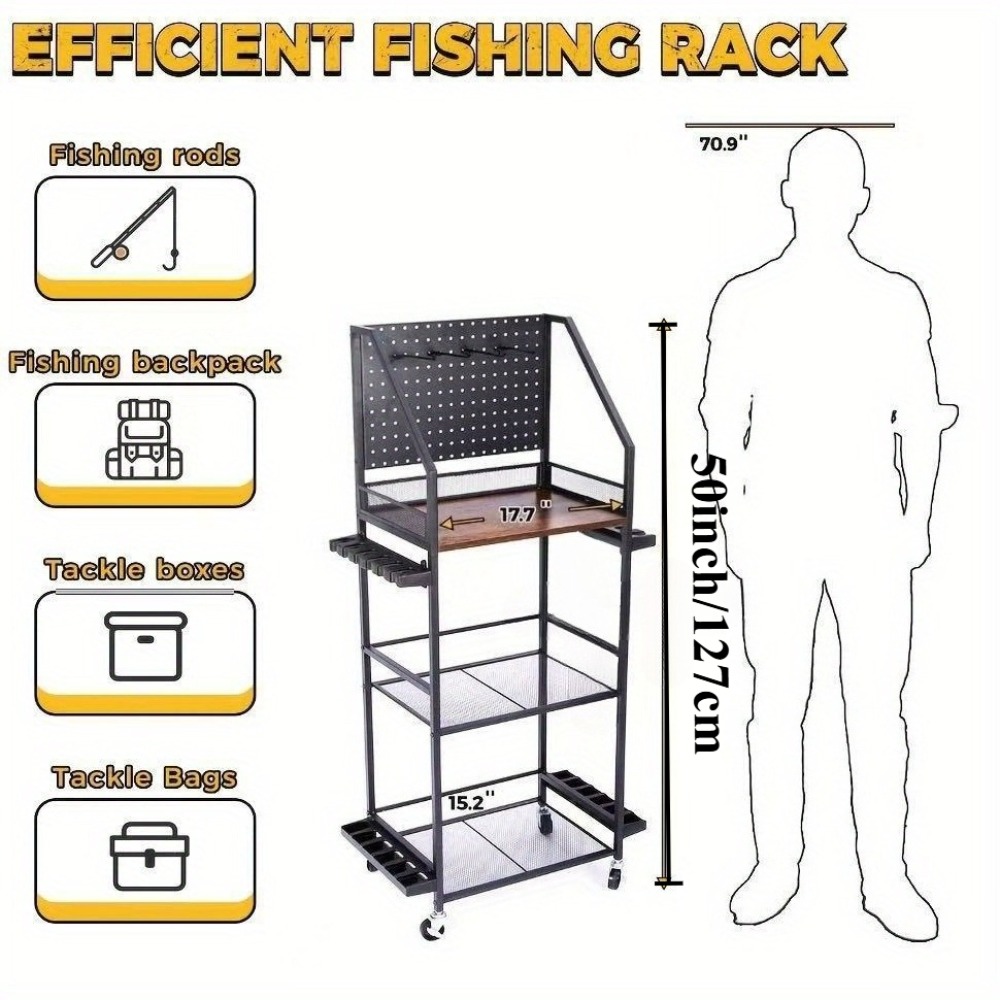 Stojaki na wędki do garażu, uc – Fishing Equipment Holder recenzja i cena